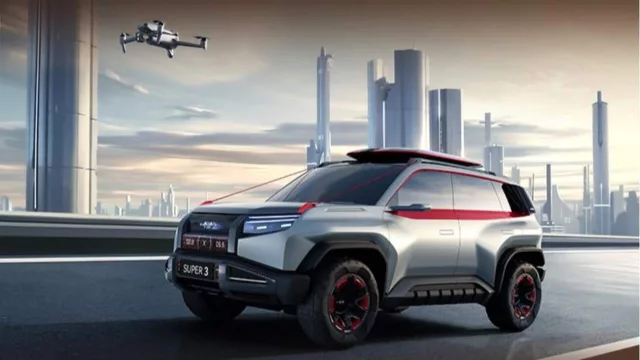 A rugged electric SUV with a drone landing pad? BYD's latest car is pure sci-fi