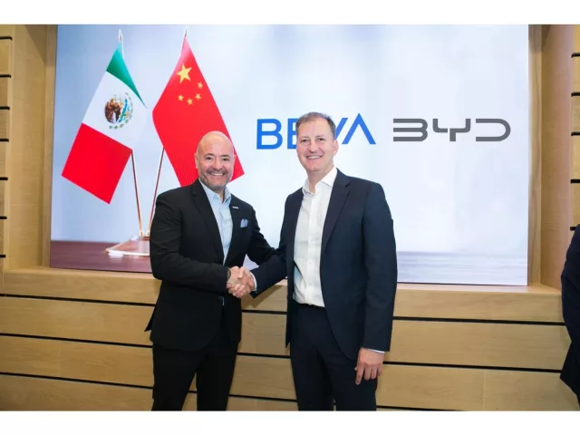 BYD and BBVA join forces for electromobility in Mexico - MEXICONOW