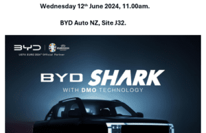 BYD Shark PHEV ute at Fieldays BYD Shark PHEV ute at Fieldays