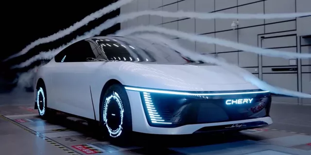 Chery Automotive claims its new concept EV inspired by tuna fish is world’s most aerodynamic car