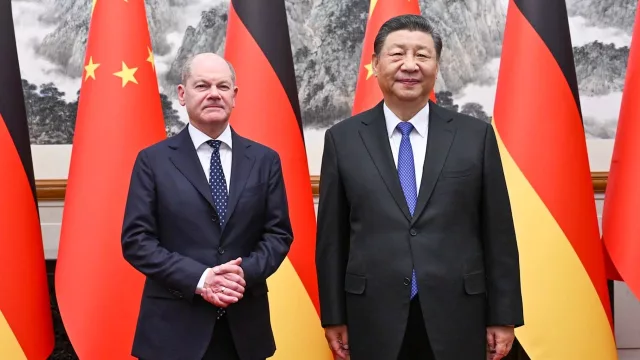 ‘Disaster, regrettable’: why some are criticising German leader’s China trip