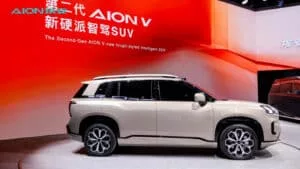 GAC debuts global 2nd Gen Aion V at Beijing Show GAC debuts global 2nd Gen Aion V at Beijing Show