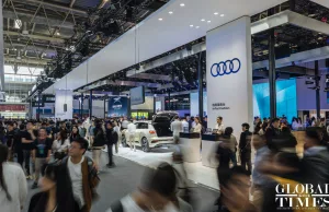 Global car producers in launch fever for NEV models at Beijing auto show Global car producers in launch fever for NEV models at Beijing auto show