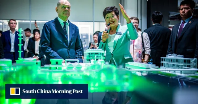 In China, Germany’s Olaf Scholz seeks ‘open and fair’ competition, cooperation