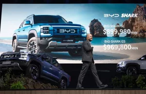 BYD launches 1st pickup truck Shark in Mexico with starting price of $53,400 BYD launches 1st pickup truck Shark in Mexico with starting price of $53,400