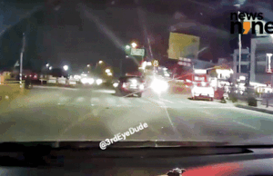 BYD SUV topples as other car rams into it | VIDEO BYD SUV topples as other car rams into it | VIDEO