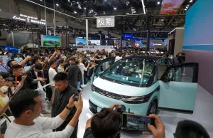 Electric cars and digital connectivity dominate at Beijing auto show | The Asahi Shimbun: Breaking News, Japan News and Analysis Electric cars and digital connectivity dominate at Beijing auto show | The Asahi Shimbun: Breaking News, Japan News and Analysis