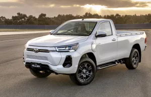Toyota preps first electric pickup, the Hilux BEV, following BYD Shark PHEV truck launch Toyota preps first electric pickup, the Hilux BEV, following BYD Shark PHEV truck launch