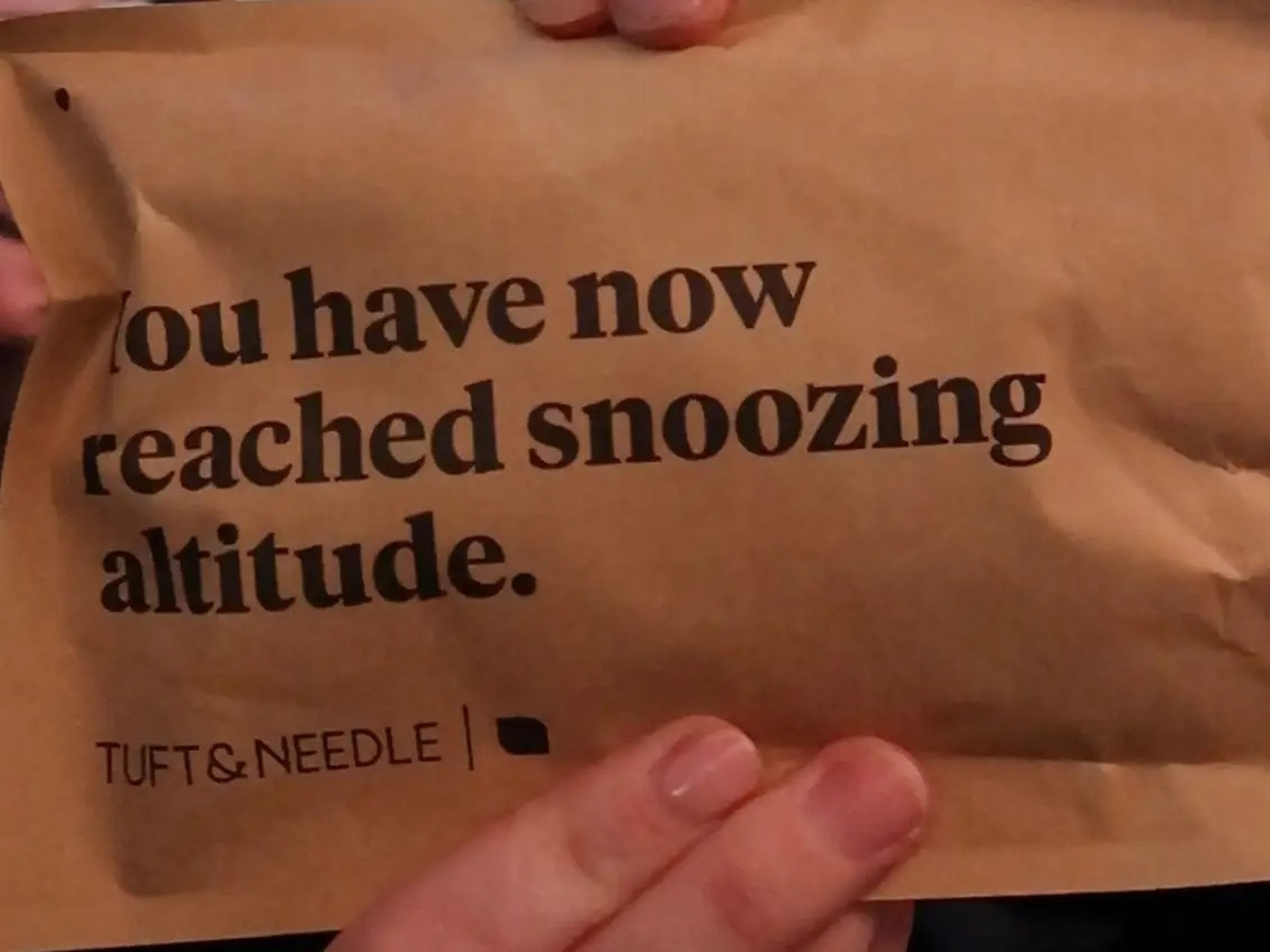 A bag of toiletries.