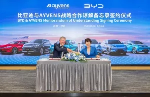 Ayvens and BYD partner to deliver EVs in Europe Ayvens and BYD partner to deliver EVs in Europe