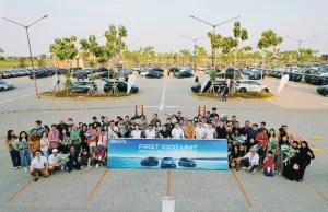 BYD Indonesia delivers the first batch of 1,000 cars BYD Indonesia delivers the first batch of 1,000 cars