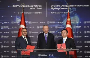 BYD to invest EUR 1 billion in electric vehicle factory in Turkey BYD to invest EUR 1 billion in electric vehicle factory in Turkey