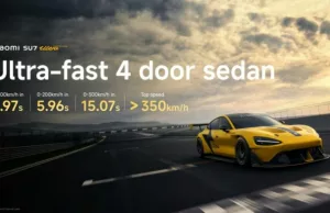 New Xiaomi SU7 Ultra with 1548 horsepower and V8s motor unveiled in China New Xiaomi SU7 Ultra with 1548 horsepower and V8s motor unveiled in China
