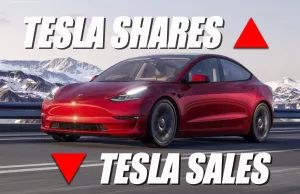 Tesla Shares Rise Despite Second Straight Quarter Of Sales Decline | Carscoops Tesla Shares Rise Despite Second Straight Quarter Of Sales Decline | Carscoops