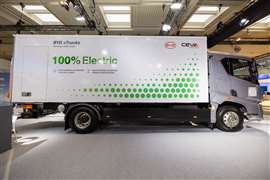 BYD shows 19-tonne ETH8 electric commercial truck BYD shows 19-tonne ETH8 electric commercial truck