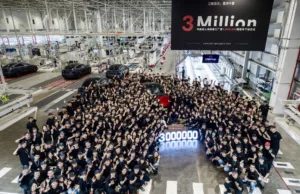 Tesla China achieves 3 million vehicle production milestone Tesla China achieves 3 million vehicle production milestone