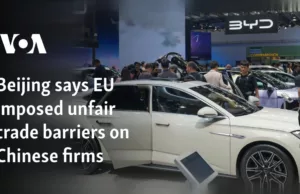 Beijing says EU imposed unfair trade barriers on Chinese firms Beijing says EU imposed unfair trade barriers on Chinese firms