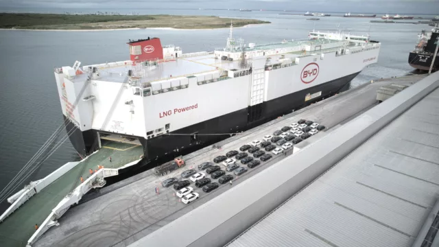 BYD's Newest Cargo Ship Expected to Set Sail to Europe