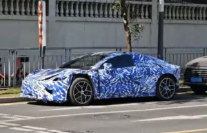 Denza working on electric sports car, spy photos show Denza working on electric sports car, spy photos show