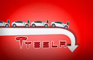 Tesla Shares Drop as Annual Sales Decline Tesla Shares Drop as Annual Sales Decline