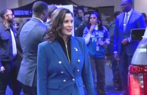 Whitmer talks tariffs, China and Trump at Detroit Auto Show visit Whitmer talks tariffs, China and Trump at Detroit Auto Show visit