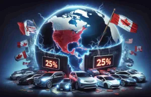 Canada Strikes Back: 25% Tariff on US Electric Vehicles Sparks Trade Turmoil! Canada Strikes Back: 25% Tariff on US Electric Vehicles Sparks Trade Turmoil!