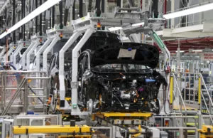 Germany’s economy is driving off a cliff. The car industry is behind the wheel. Germany’s economy is driving off a cliff. The car industry is behind the wheel.