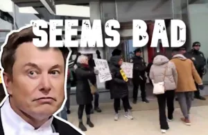 Protests erupt at Tesla dealers as China holds FSD hostage in tariff war Protests erupt at Tesla dealers as China holds FSD hostage in tariff war