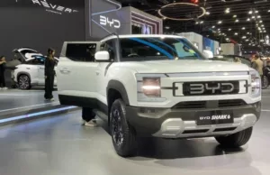 BYD reveals Shark 6 PHEV pickup in Thailand BYD reveals Shark 6 PHEV pickup in Thailand
