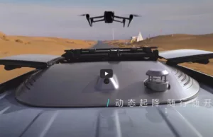 New Chinese EV Launches Drone From The Roof While Driving New Chinese EV Launches Drone From The Roof While Driving