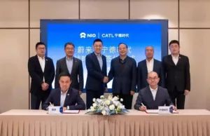 Nio to adopt CATL’s Choco-SEB battery swap standard, companies to build swap network together Nio to adopt CATL’s Choco-SEB battery swap standard, companies to build swap network together