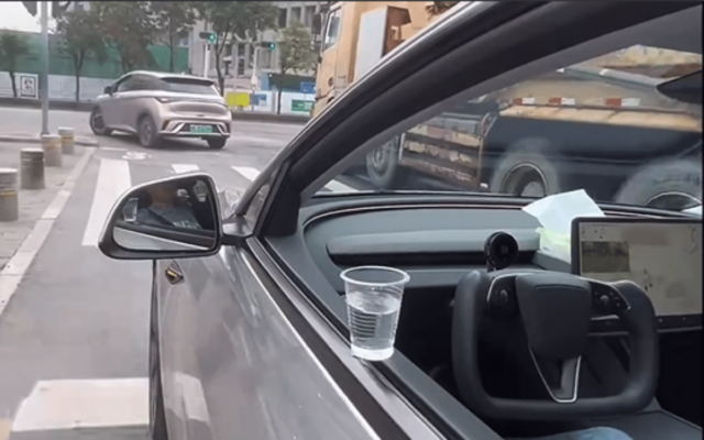 Tesla FSD aced China's water cup challenge with mesmerizing results