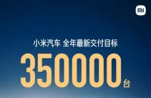 Xiaomi increases 2025 sales target to 350,000 as Beijing plant ramps up production Xiaomi increases 2025 sales target to 350,000 as Beijing plant ramps up production