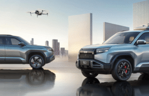 BYD FANGCHENG’s TAI 3 SUV model hits market, with top-spec trim offering roof-mounted drone BYD FANGCHENG's TAI 3 SUV model hits market, with top-spec trim offering roof-mounted drone