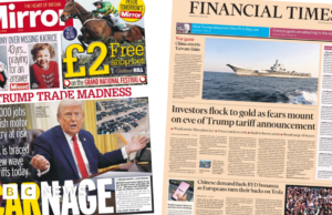 Newspaper headlines: ‘Trump trade madness’ and ‘BYD bonanza’ Newspaper headlines: 'Trump trade madness' and 'BYD bonanza'