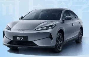 BYD launches e7 all-electric sedan with starting price of $14,400 BYD launches e7 all-electric sedan with starting price of $14,400