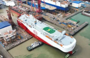 BYD’s 7th car carrier launched BYD's 7th car carrier launched