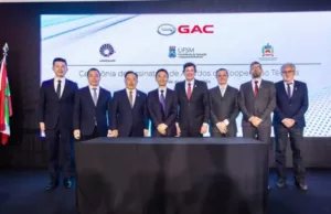 GAC activated “Brazil Action Plan” and launched five models: Aion V, Aion Y, Hyptec HT, Trumpchi GS4, Aion ES GAC activated “Brazil Action Plan” and launched five models: Aion V, Aion Y, Hyptec HT, Trumpchi GS4, Aion ES