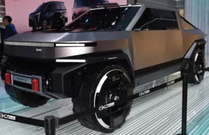 HOLD PHOTOS? SOURCE? GAC’s Cybertruck-Inspired Pickup Launching In 2027 HOLD PHOTOS? SOURCE? GAC's Cybertruck-Inspired Pickup Launching In 2027