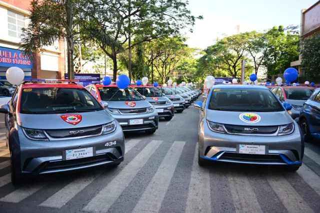 Philippines inducts a fleet of BYD Dolphin for local police