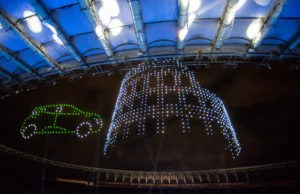 Rome lights up with 1,000 drones for the launch of BYD’s new electric Dolphin Surf Rome lights up with 1,000 drones for the launch of BYD's new electric Dolphin Surf