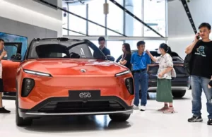 Updated Nio ES6 revealed interior with horizontal screen Updated Nio ES6 revealed interior with horizontal screen