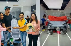 Actor Krushna Abhishek Surprised By Wife Kashmera Shah’s New BYD Seal: Watch Actor Krushna Abhishek Surprised By Wife Kashmera Shah's New BYD Seal: Watch