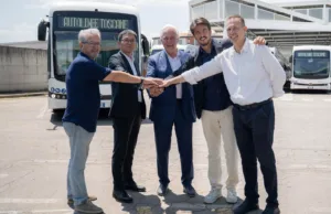 BYD is delivering 70 K9UD in Florence, where 100 e-buses will be operating by 2026 BYD is delivering 70 K9UD in Florence, where 100 e-buses will be operating by 2026
