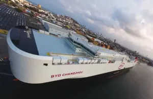BYD Ship Arrives in Mazatlán with 2,000 Vehicles BYD Ship Arrives in Mazatlán with 2,000 Vehicles
