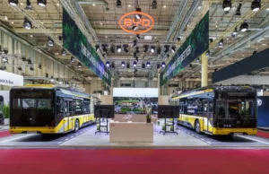 BYD unveils electric intercity bus with 700 km range BYD unveils electric intercity bus with 700 km range