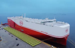 BYD Xi’an to carry 7,000 cars to Europe on maiden voyage BYD Xi'an to carry 7,000 cars to Europe on maiden voyage