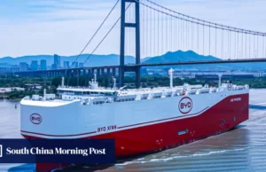 China’s BYD expands car-carrier fleet in bet on EV exports China’s BYD expands car-carrier fleet in bet on EV exports