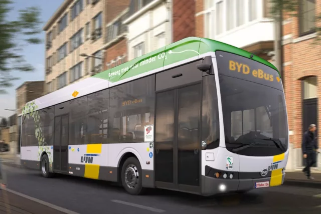 De Lijn orders nearly 300 electric buses from BYD, Iveco and VDL