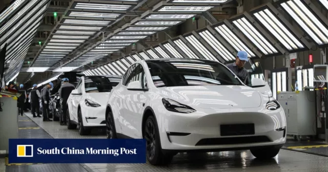 Tesla’s China rivals look closer than they appear in the rear-view mirror